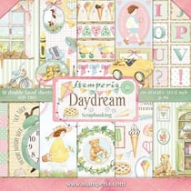 10 papiers scrapbooking 20 x 20 cm STAMPERIA DAYDREAM