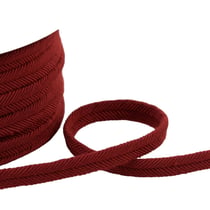Bobine 20m double cordon fils 10mm rouge bengale