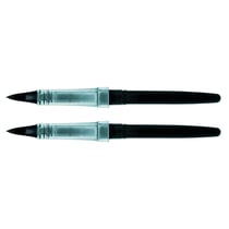 Lot de 2 recharges feutre TRADIO TRJ - PENTEL - Encre noire - Pointe moyenne 0,4-0,7 mm