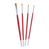 Set de pinceaux Hobby créatif FSC 100%, assortis, 4 pces