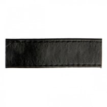 Disquette 15m sangle simili cuir Noir