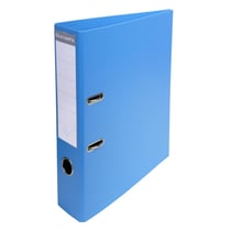 Classeur à levier PVC A4 dos de 70mm. - Bleu - x 10 - Exacompta