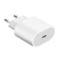 Chargeur Secteur USB Type C Power Delivery 20W Recharge Rapide Blanc