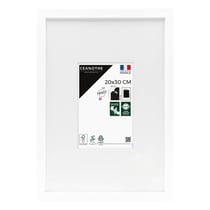 Cadre photo Wild blanc 20x30/A4 cm avec passe-partout 18x24 cm