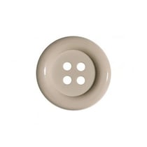 Lot de 6 boutons Clown beige 38mm