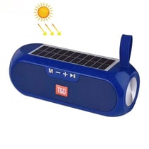 Enceinte Bluetooth Solaire Étanche Super Bass Avec FM USB AUX Vert YONIS