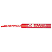 MUNGYO Pastel huile 6 x vermilion red