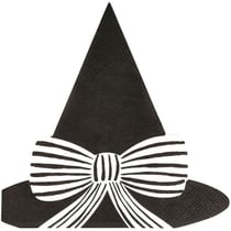 16 Serviettes Chapeau de Sorcière