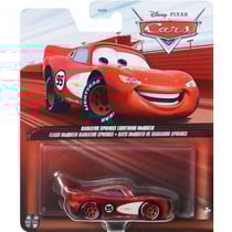 Vehicule cars 3 - flash mcqueen radiator springs - voiture miniature - mattel - htx82