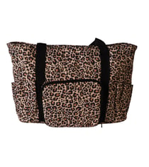 Sac pour pelote 40x28x17cm léopard