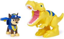 Pat patrouille dino rescue chase et son tyrannosaurus + dinosaure mystere - figurine chien - paw patrol - spin master - 20126399