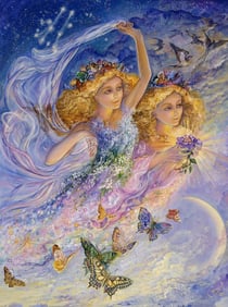Puzzle 2000 pièces - Signe du Zodiaque - Gémeaux - Grafika