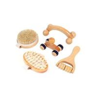 Kit de massage sensoriel en bois - Jouet créatif et éducatif