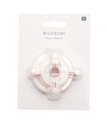 Pompon Maker pour Amigurumi - kit Ricorumi - Rico Design Blanc