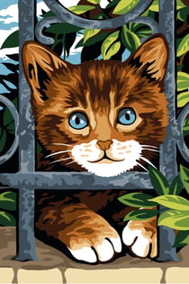 Canevas SEG Les Grilles du Parc 60 x 40 cm