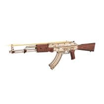 Puzzle 3D Fusil d'assaut AK-47 - Kit DIY Maquette à construire en bois