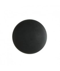 Carte de 2 boutons recouverts noirs 20mm - Distrifil Noir