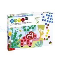 Atelier gommettes animaux exotiques Oxybul