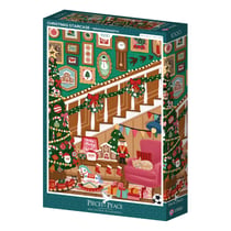 Puzzle 1000 pièces - L'Escalier de Noël - Pieces & Peace