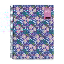 Cahier - A4 - Petits carreaux - Spirales - Couverture rigide - 80 feuilles - Miquelrius