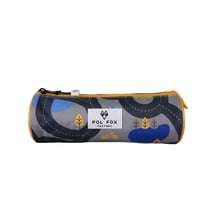 Trousse ronde 1 compartiment POL FOX – Gris – RACE