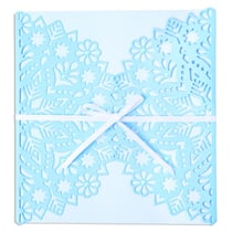 Gabarit de découpe pour machine Sizzix - Flocon de neige - Thinlits Die Snowflake Wrap.