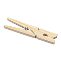 Pinces à linge en bois, 72 mm, sachet 100 pces