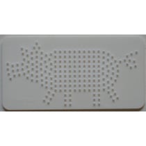 Plaque hama cochon