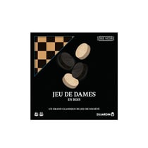 Jeu classique Dujardin Série noire Dames plateau