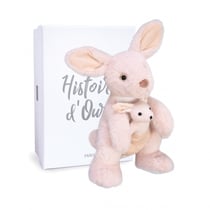 Peluche Kangourou Beige - 30 cm