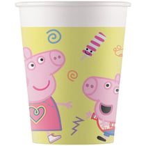 8 Gobelets Peppa Pig Fun