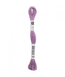 Fil à broder mouliné Uni - Rico Design 101 Violet