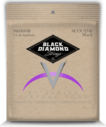 Black Diamond® Phosphore Bronze Black Coated 13/56