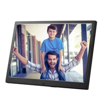 Cadre Photo Numérique 13.3 Pouces LED Haute Résolution Avec Télécommande Noir YONIS
