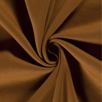 Tissu Molleton Sweat uni Camel