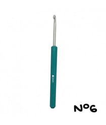 Crochet - 14cm - aluminium n° 2.50 a n°6 - Distrifil taille n°6