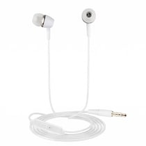 Samsung Écouteurs Intra-auriculaire Jack 3.5mm avec Micro Son Clair Blanc / Argent