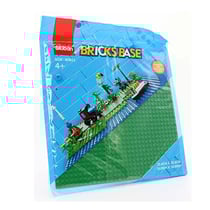 Plaque de base briques de jeux - verte