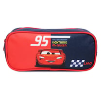 Trousse scolaire rectangulaire Disney Cars Rouge et bleu - BAGTROTTER