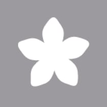 Perforatrice : Fleur, 2,54cmø, (1"), 1 pièce