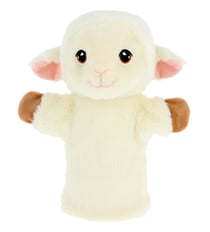 Peluche Marionnette Mouton 27cm 100% recyclée