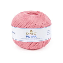Pelote de laine - 100% coton - Rose - 53326 - DMC - Petra - Grosseur 5