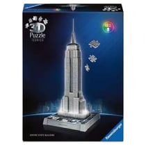 Puzzle 3D 216 pieces - Empire State Building illumine