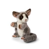 Peluche Galago assis 18cm