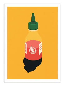 Affiche 50 x 70 cm -  Chilli sauce - Rosi Feist