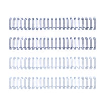 4 spirales de reliure bleu 1,58 cm - We R