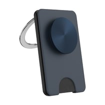 PopSockets Support MagSafe pour Smartphone Édition PopWallet Design Élégant Bleu