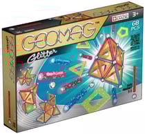Geomag glitter - 68 pieces - jeu de construction magnetique - 533