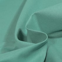 Tissu Coton uni Bleu agathe