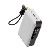 Xtorm Batterie Externe 20000mAh Charge Rapide PD 35W avec Ecran LCD Blanc / Noir